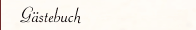 G&auml;stebuch